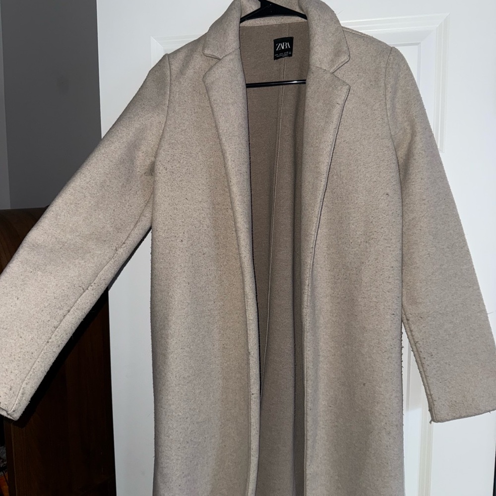 Zara Women's Beige Trench Coat
